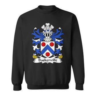 Baskerville Coat Of Arms Family Crest Sweatshirt - Seseable