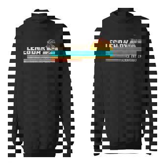 Basketballspieler Legende Seit Februar 1963 Geburtstag Sweatshirt - Seseable