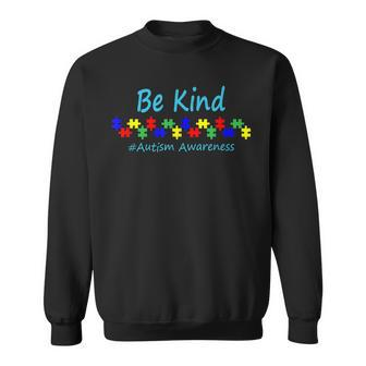 Be Kind Autism Awareness Puzzle  Sweatshirt