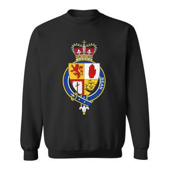 Bean Coat Of Arms Family Crest Sweatshirt - Seseable