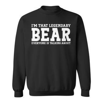 Bear Personal Name Funny Bear Sweatshirt | Mazezy