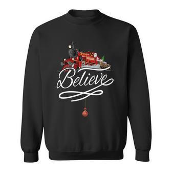 Believe Polar Express Christmas Holiday Train Sweatshirt - Monsterry AU