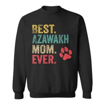 Best Azawakh Mom Ever Vintage Women Mother Dog Lover Sweatshirt - Monsterry AU