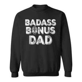 Best Bonus Dad Ever Funny Stepdad Stepdad T Sweatshirt | Mazezy