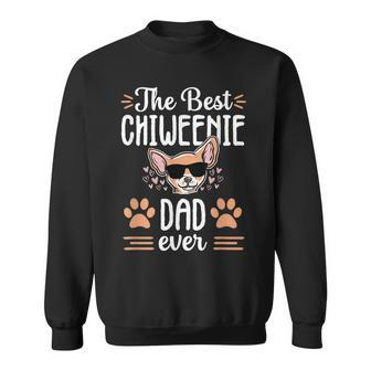 Best Chiweenie Dad Cute Dog Puppy Owner Love Lover Gift Men Sweatshirt