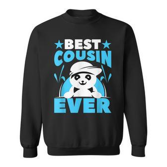 Best Cousin Ever Panda Sweatshirt - Seseable