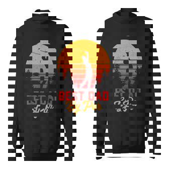 Best Dad By Par Funny Golf Lover Gift Fathers Day Men Women Sweatshirt Graphic Print Unisex - Seseable