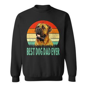 Best Dog Dad Ever Dogue De Bordeaux Sweatshirt | Mazezy