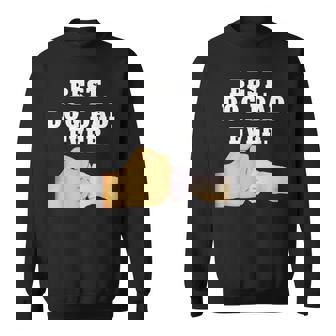 Best Dog Dad Ever Paw Fist Bump Sweatshirt | Mazezy