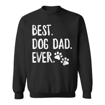 Best Dog Dad Ever T Fun Daddy Doodle Dark Sweatshirt | Mazezy
