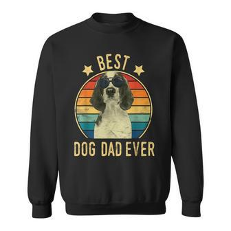 Best Dog Dad Ever Welsh Springer Spaniel Fathers Day Gift Gift For Mens Sweatshirt | Mazezy