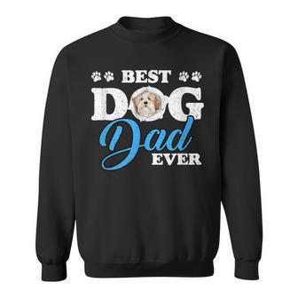Best Dog Lhasa Aps Dad Ever Boxer Lovers Sweatshirt | Mazezy