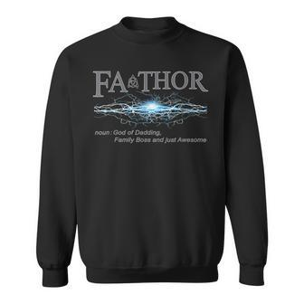 Best Ever Fathor Super Dad Gift Sweatshirt | Mazezy