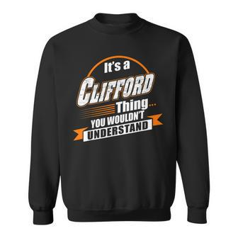 Best Gift For Clifford Clifford Named Sweatshirt - Seseable