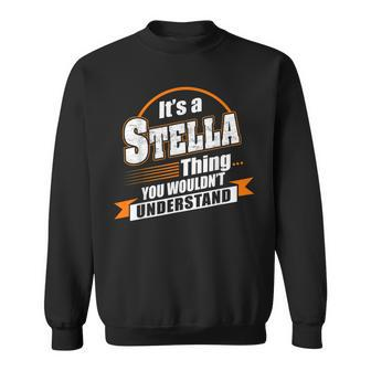 Best Gift For Stella Stella Named Sweatshirt - Seseable