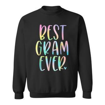 Best Gram Ever Gifts Mothers Day Tie Dye Sweatshirt - Seseable