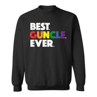 Best Guncle Ever Gift & New Baby Announcement For Gay Uncle Sweatshirt | Mazezy DE