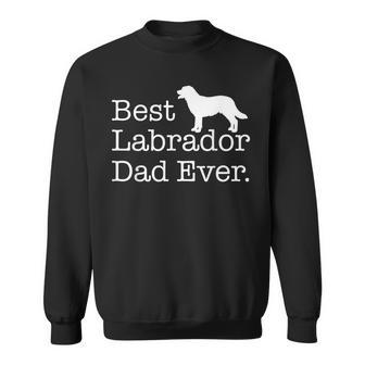 Best Labrador Dad Ever T Pet Kitten Animal Parenting Sweatshirt | Mazezy