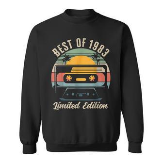 Best Of 1983 40Th Birthday Gifts Limited Edition 40 Year Old Sweatshirt - Seseable