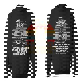 Best Presa Canario Dad Ever Vintage Retro Dog Dad Sweatshirt | Mazezy