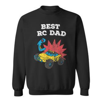 Best Rc Dad Model Building Remote Controlled Car Truck Gift For Mens Sweatshirt | Mazezy