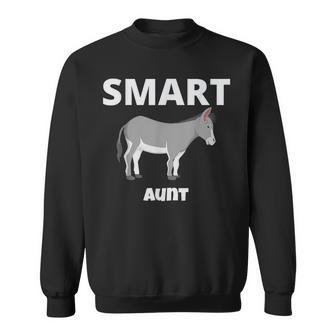 Best Smart Ass Aunt Ever Funny Sarcastic Family Sweatshirt - Seseable