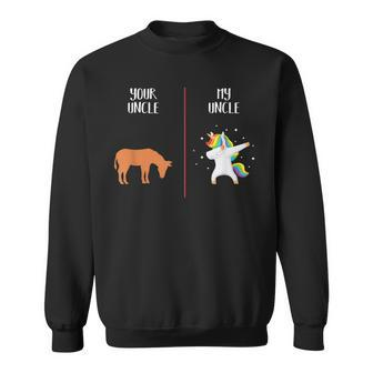 Best Uncle Dabbing Unicorn Sweatshirt | Mazezy UK