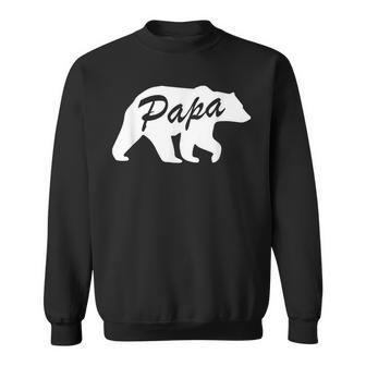 Bester Papa Bär Sweatshirt, Herren Vatertag & Geburtstag - Seseable