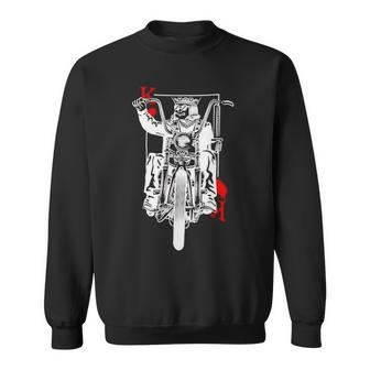 Biker King Softstyle Sweatshirt | Mazezy