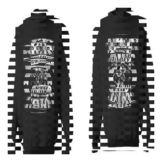 Bikers Don Go Grau Wir Drehen Chrom Biker Mann Sweatshirt - Seseable