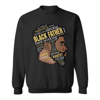 Black Father Black Lives Matter Black Dad Fathers Day Sweatshirt | Mazezy