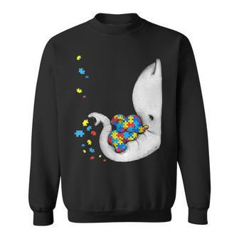 Bless Those Who See Life Through A Different Window Elephant Sweatshirt - Seseable