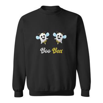 Boo Bees Funny Ghost Boobees Halloween Costume Bee Lover Men Women Sweatshirt Graphic Print Unisex - Thegiftio UK