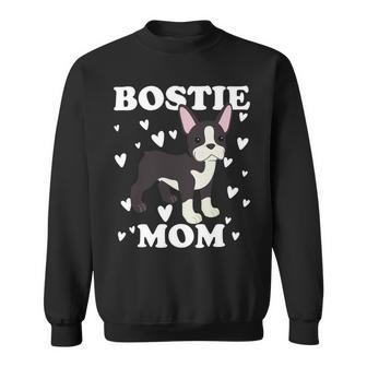 Bostie Mom Mummy Mama Mum Mommy Mothers Day Mother Sweatshirt - Monsterry AU