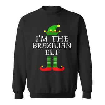 Brazilian Elf T Matching Family Christmas Men Women Sweatshirt Graphic Print Unisex - Seseable