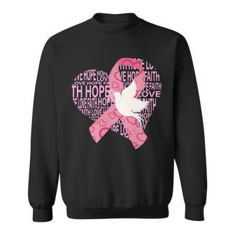 Breast Cancer Ribbon Of Love Sweatshirt - Thegiftio UK
