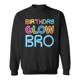 Brother Birthday Glow Clothes Neon Birthday Party Glow Party Sweatshirt | Mazezy