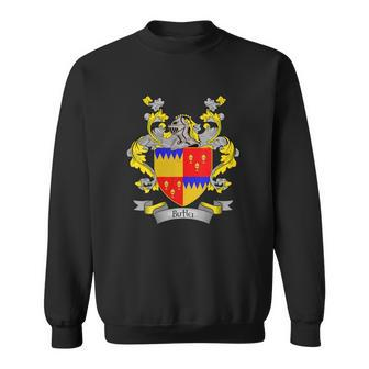 Butler Coat Of Arms Butler Surname Family Crest Sweatshirt - Seseable
