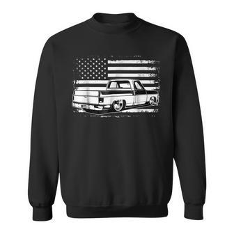 C10 Truck Usa Slammed C10 Nation Sweatshirt | Mazezy
