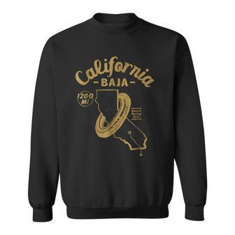 California Baja Desert Racing 1200 Miles Graphic Sweatshirt | Mazezy