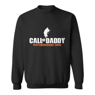Call Of Daddy Fatherhood Ops Gamer Dad Sweatshirt - Monsterry UK