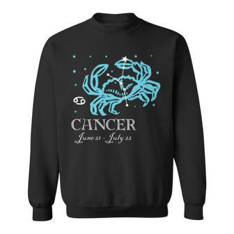 Cancer The Crab Constellation Sweatshirt | Mazezy