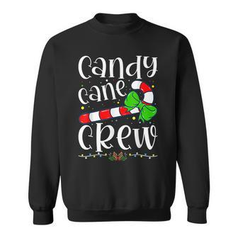 Candy Cane Crew Funny Christmas Candy Lover X-Mas Men Women Sweatshirt Graphic Print Unisex - Seseable