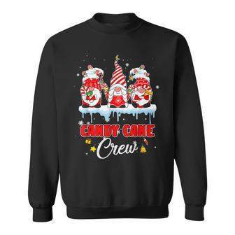 Candy Cane Crew Funny Gnome Family Christmas Merry Xmas 2022 Men Women Sweatshirt Graphic Print Unisex - Seseable