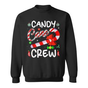 Candy Lover Christmas Candy Cane Crew Funny X Mas Holiday Men Women Sweatshirt Graphic Print Unisex - Seseable