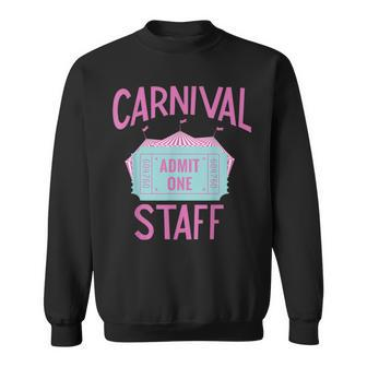 Carnival Birthday For Girls - Carnival Staff Sweatshirt | Mazezy