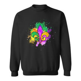 Carnival Celebration Watercolor Idea Mardi Gras 2023 Sweatshirt - Seseable
