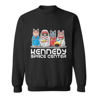 Cat Kennedy Space Center Men Women Sweatshirt Graphic Print Unisex - Thegiftio UK