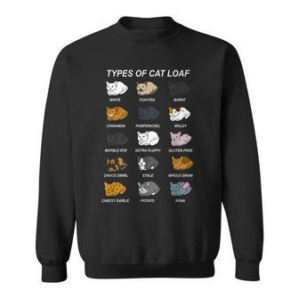 Cat Loaf Kitten Lover Funny Bread Baker Pastry Chef Sweatshirt | Mazezy