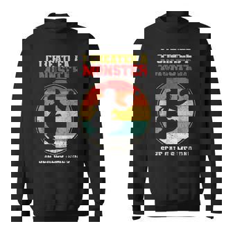 Catcher Softball Dad Fathers Day Sweatshirt - Thegiftio UK